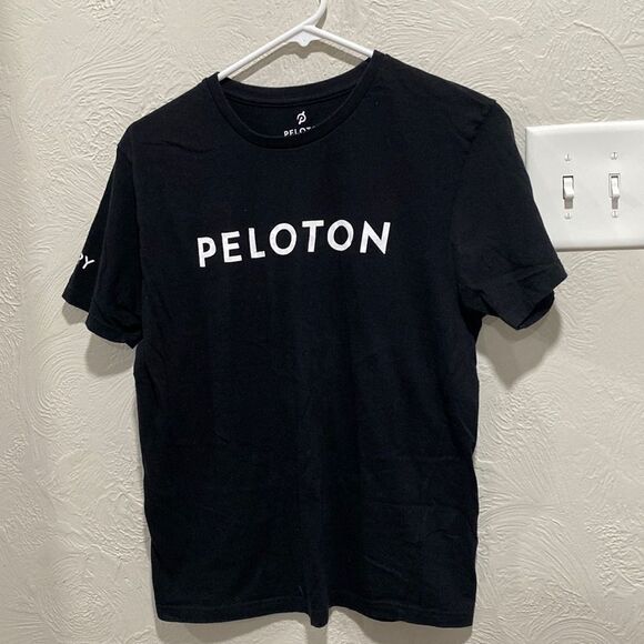 Peloton Century Black Short Sleeve T- Shirt Size Small - Picture 1 of 6